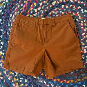 Women’s copper colored cotton shorts sz 2